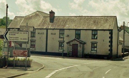 "The Wilkes Head, Llandysul, scene of the preliminary inquiry into the case by the Justices of the Peace (c) RWI